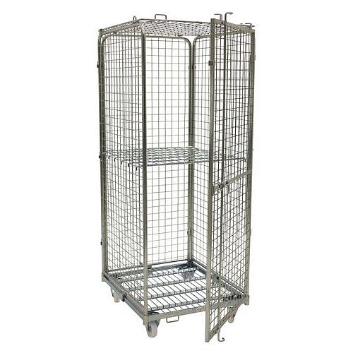 Pojízdný rollkontejner Manutan Expert, do 600 kg, uzamykatelný