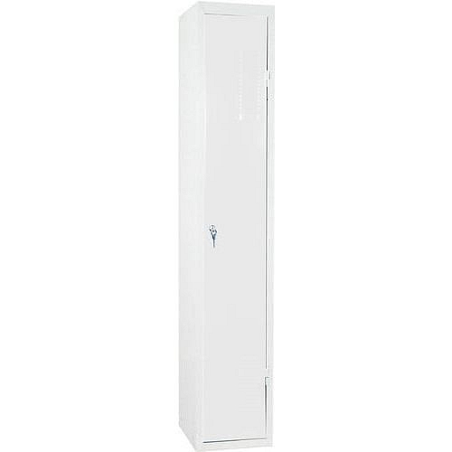 Montované sestavné šatní skříně Kevin, 1 oddíl, základní modul, otočný uzávěr