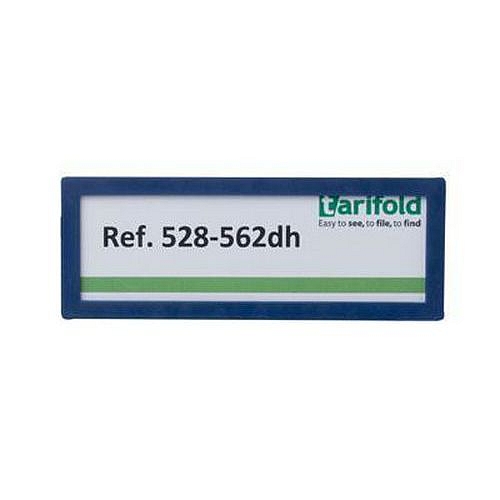 Informační rámečky Tarifold 12 x 4,5 cm, magnetické