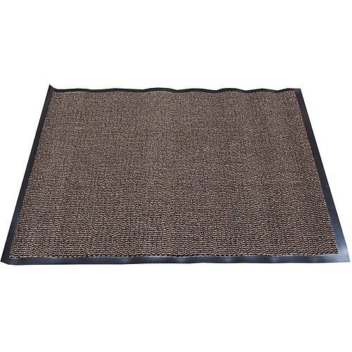 Vnitřní čisticí rohož s náběhovou hranou, 120 x 90 cm, hnědá
