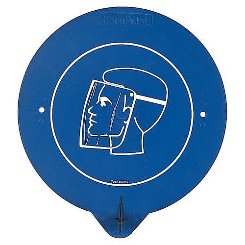 Háčky na obličejový štít