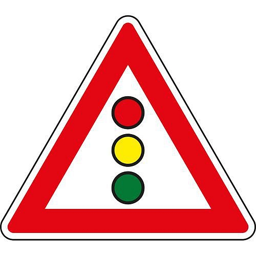 Dopravní značka Světelné signály (A10)