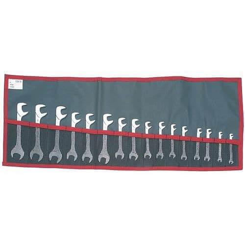 Sady metrických očkoplochých klíčů – úhel hlavy 30°, počet klíčů 16