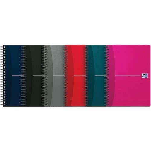 Zápisník Oxford Essential, A5, 180 stran, malé čtverečky, 5 ks