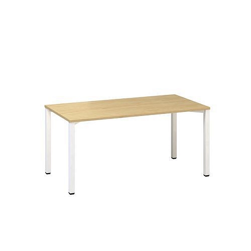 Rovné kancelářské stoly Alfa 200, 160 x 80 x 74,2 cm, rovné provedení