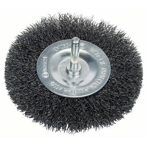 Bosch - Kotoučové ocelové kartáče  pro vrtačky (stopka 6 mm)