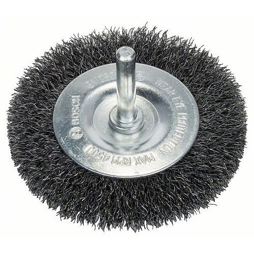 Bosch - Kotoučový ocelový kartáč 75 mm, 0,2 mm, 10 mm