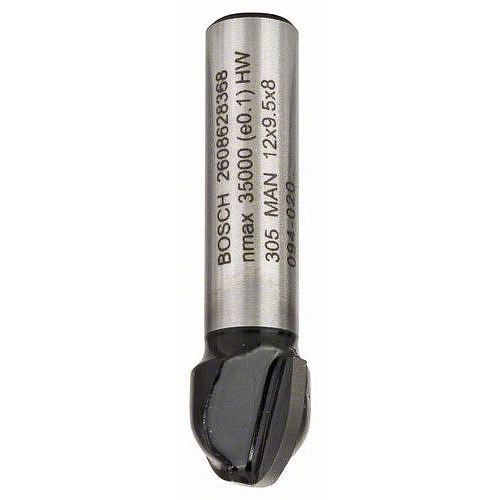 Bosch - Žlábkovací frézy, dvoubřité, tvrdokov