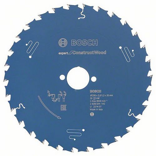 Bosch - Pilový kotouč Expert for Construct Wood 200 x 30 x 2,0 mm, 30