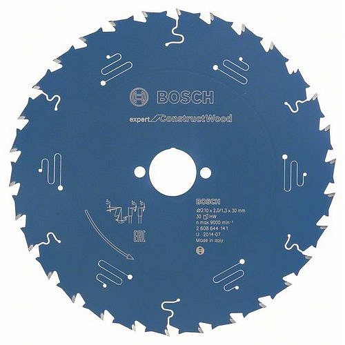 Bosch - Pilový kotouč Expert for Construct Wood 210 x 30 x 2,0 mm, 30