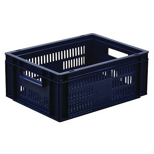 Stohovatelné plastové přepravky PP Manutan perforované