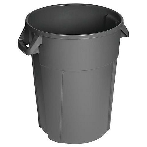 Plastové odpadkové koše Manutan Pure, objem 120 l