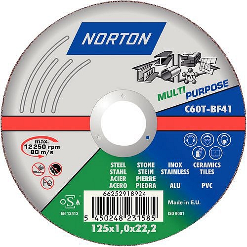 Víceúčelový řezný kotouč, 125mm