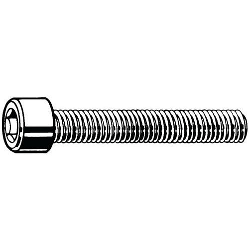Šroub s vnitřním šestihranem a plným závitem DIN 912