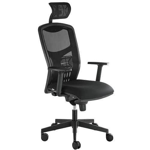 Kancelářská židle Mary II Nature, černá