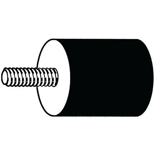 Válcový tlumič typ B Ocel Pozinkované