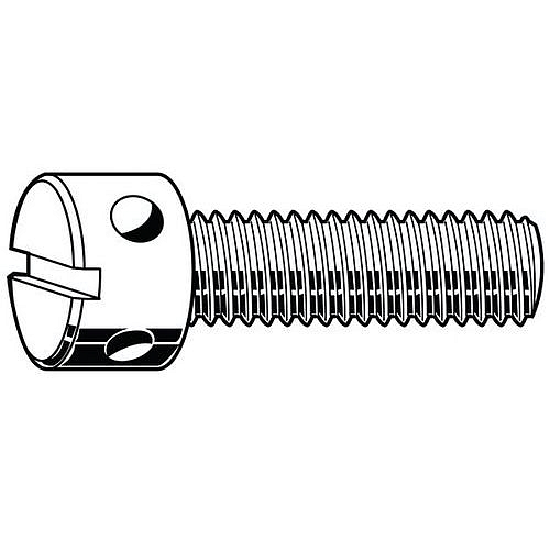 Plombový šroub s drážkou DIN 404 Nerezocel A1 50