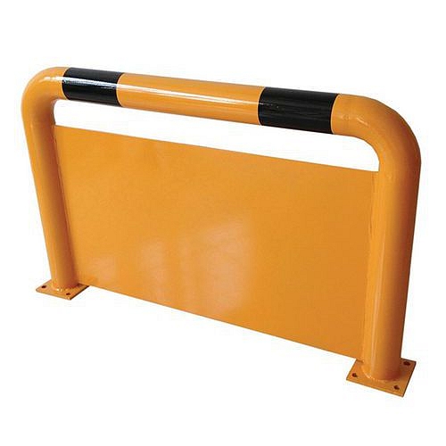 Kovová zábrana Manutan Expert s deskou, střední, délka 100 cm