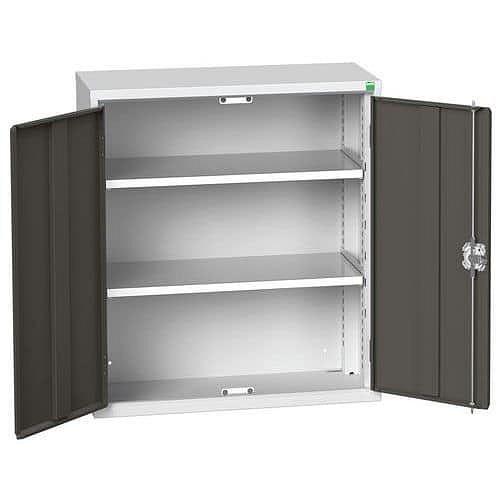 Dílenská skříň policová Bott Verso, 90 x 80 x 35 cm, 2 police, šedá-antracit