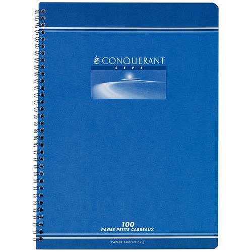 Blok spirála A4 čtvereček, 100 stran