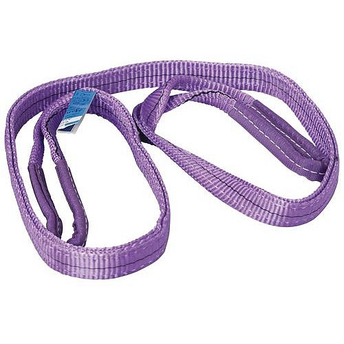 Zvedací popruh s textilními oky Manutan Expert, do 1 000 kg, 3 m