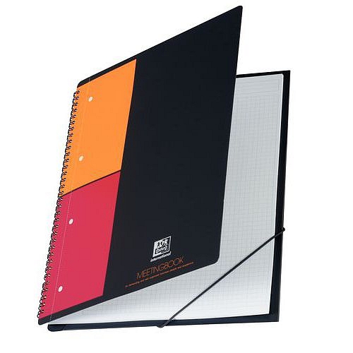 Zápisník Oxford Meetingbook formát A4 - 5X5 mm čtverečkovaný