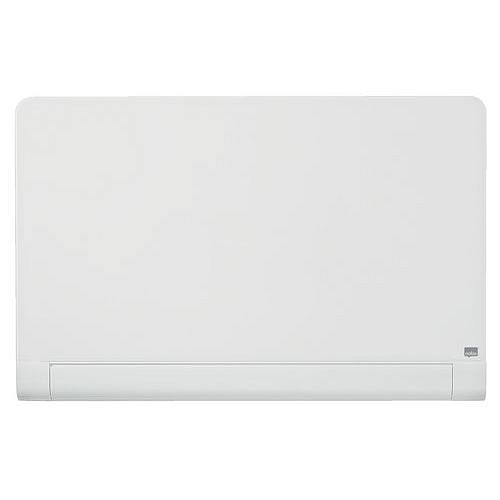 Skleněná magnetická tabule Nobo Diamond, s oblými rohy, 100 x 56 cm