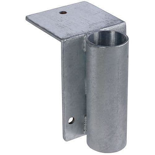 Upevňovací objímka pro pozinkované zábradlí Crash Stop, počáteční/koncový díl