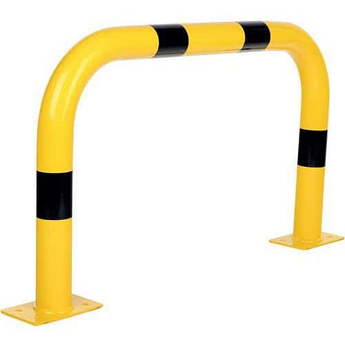 Kovová zábrana Dancop, černá/žlutá, 60 x 100 cm