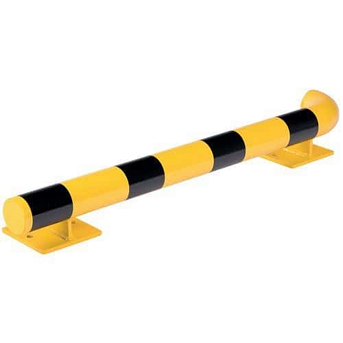 Ocelový ochranný doraz na stěnu Dancop, pro vnější pravý roh, 100 cm