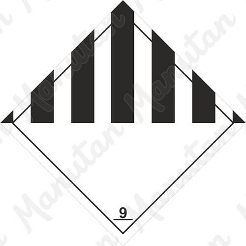 Výstražné ADR tabulky - Jiné nebezpečné látky a předměty
