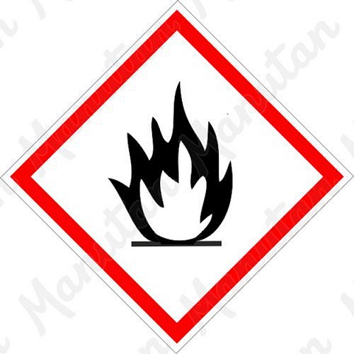 Výstražné GHS tabulky - Hořlavé č.02