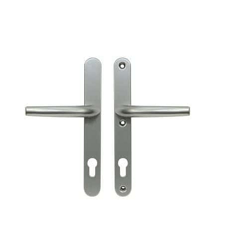 Hliníkové kování pro vstupní dveře, imitace nerezu fluorcarbon