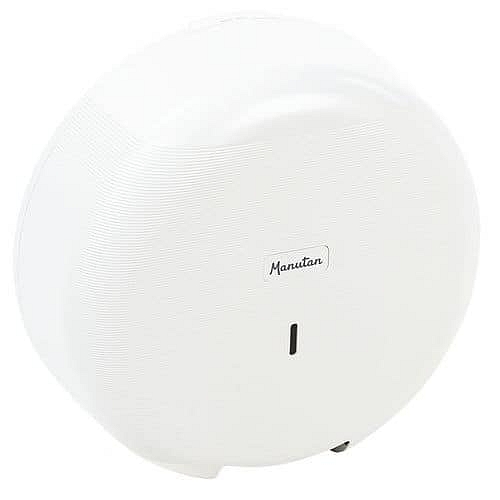 Zásobník toaletního papíru Jumbo Manutan Expert, 100% recyklovaný ABS, průměr role 270 mm