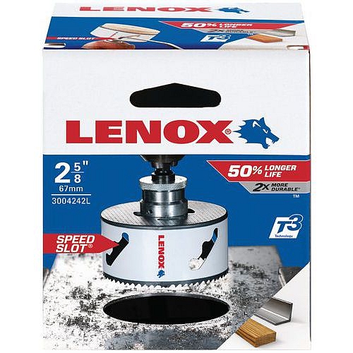 Bimetalová vykružovací korunka T3, průměr 67 mm