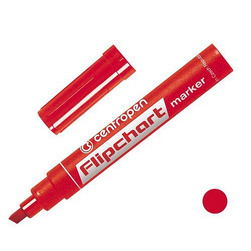 Popisovač CENTROPEN 8560 (8860) vodní, červený
