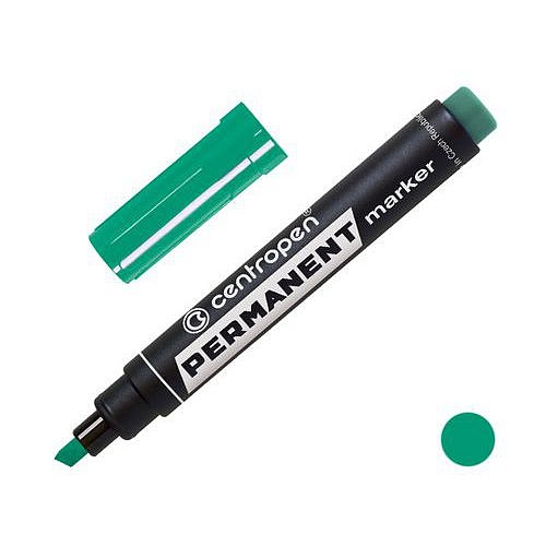 Popisovač CENTROPEN 8576 zkosený, zelený