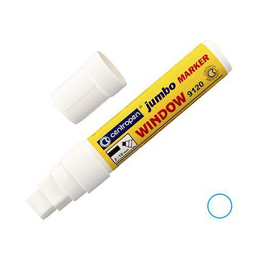 Popisovač CENTROPEN 9120 KŘÍDOVÝ, bílý