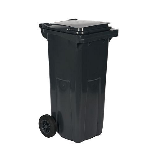 Plastové venkovní popelnice na tříděný odpad, objem 120 l