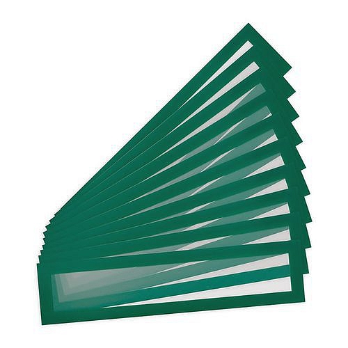 Informační kapsy Magneto Pro Solo Tarifold, magnetické, 80 x 320 mm, zelená, 10 ks