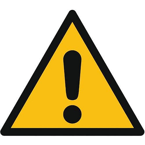 Výstražná tabulka Manutan Expert - Nebezpečí, hliník, 200 mm