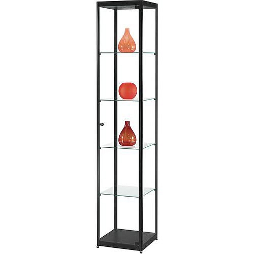 Skleněné produktové vitríny Manutan, 200 x 40 x 40 cm