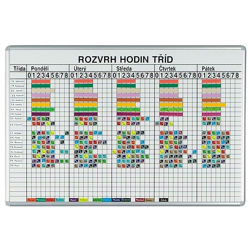 Rozvrhová tabule ekoTAB 26