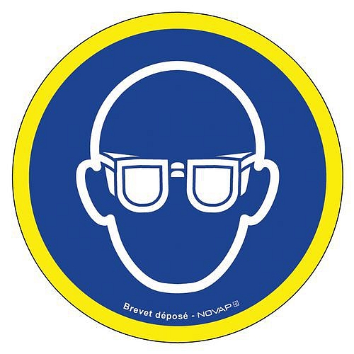 Značka s vysokou viditelností: Noste brýle, plast