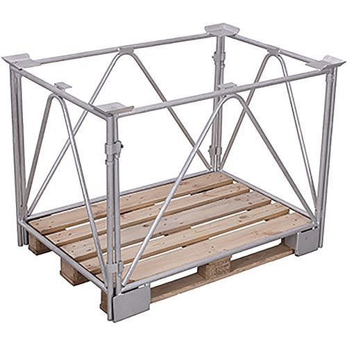 Paletový nástavec typ 68, pozink, 80 x 120 x 100 cm