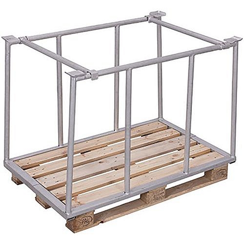 Paletový nástavec typ 75, pozink, 115,5 x 120 x 100 cm