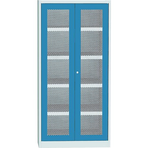 Skříně s drátěnými dveřmi na uskladnění chemikálií, 1950 x 950 x 500 mm