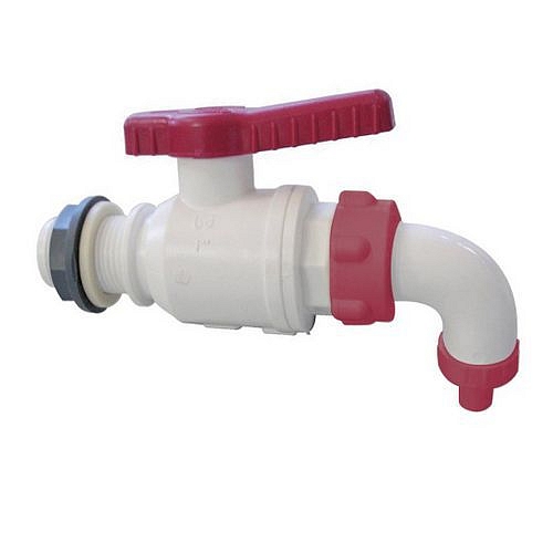 Polypropylenový výpustný kohout, 32 mm