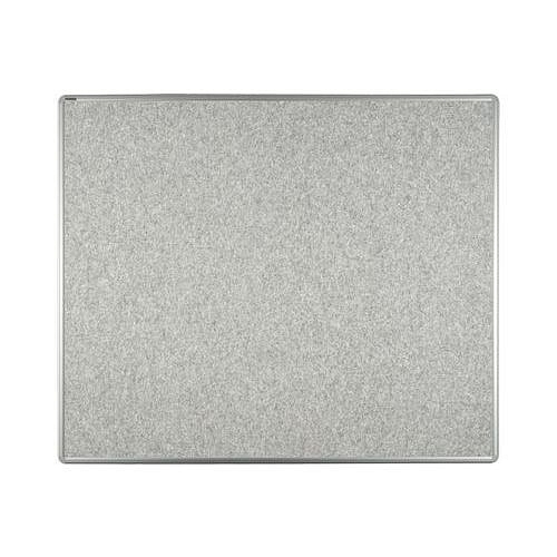 Textilní oboustranný paraván ekoTAB 90 x 120 cm, šedý