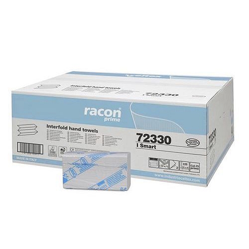 Papírové ručníky skládané Celtex SMART 2vrstvy 75% bělost, bílá, 3200ks